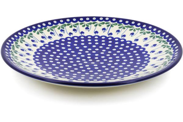 Platters | Ceramika Artystyczna Platter 14" Bleeding Heart Peacock Plates & Platters Ceramika Artystyczna