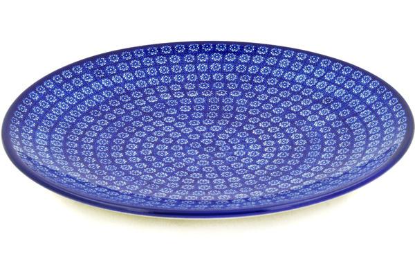 Platters | Ceramika Artystyczna Platter 14" Winter Daisies Plates & Platters Ceramika Artystyczna