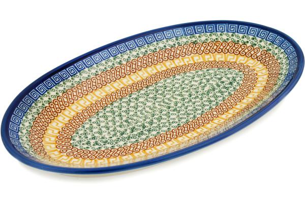 Platters | Ceramika Artystyczna Platter 15" Grecian Sea Plates & Platters Ceramika Artystyczna