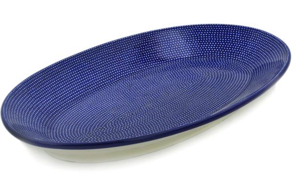 Platters | Ceramika Artystyczna Platter 18" Starry Night UNIKAT Plates & Platters Ceramika Artystyczna