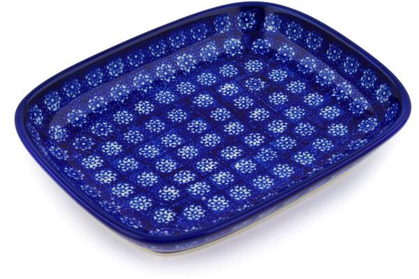 Platters | Ceramika Artystyczna Platter 7" Winter Daisies Plates & Platters Ceramika Artystyczna