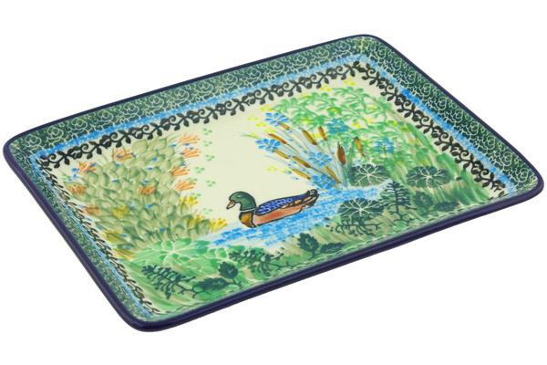 Platters | Ceramika Artystyczna Platter 9" Mallard Meadow UNIKAT Plates & Platters Ceramika Artystyczna