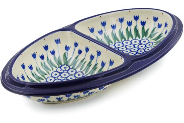 Platters | Ceramika Artystyczna Platter 9" Water Tulip Plates & Platters Ceramika Artystyczna