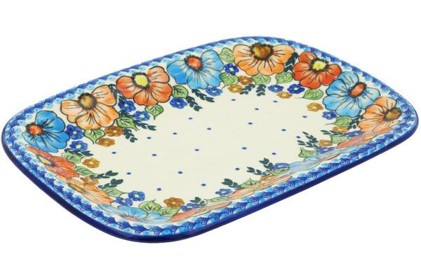 Platters | Ceramika Bona Platter 13" Bold Poppies Plates & Platters Ceramika Bona