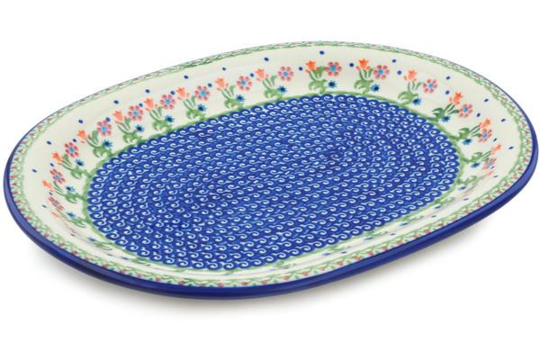 Platters | Ceramika Bona Platter 14" Spring Flowers Plates & Platters Ceramika Bona