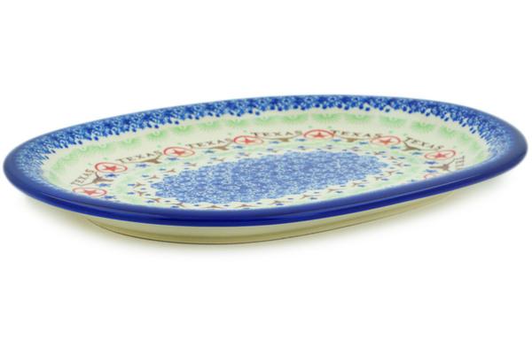 Platters | Ceramika Bona Platter 14" Texas State Plates & Platters Ceramika Bona