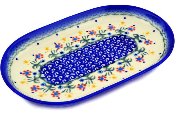 Platters | Ceramika Bona Platter 9" Spring Flowers Plates & Platters Ceramika Bona