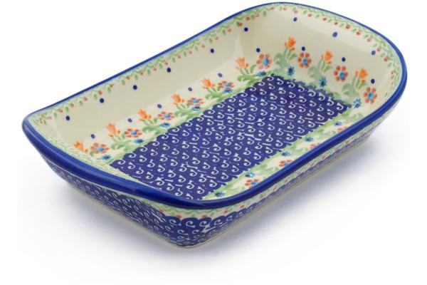 Platters | Ceramika Bona Platter with Handles 10" Spring Flowers Plates & Platters Ceramika Bona