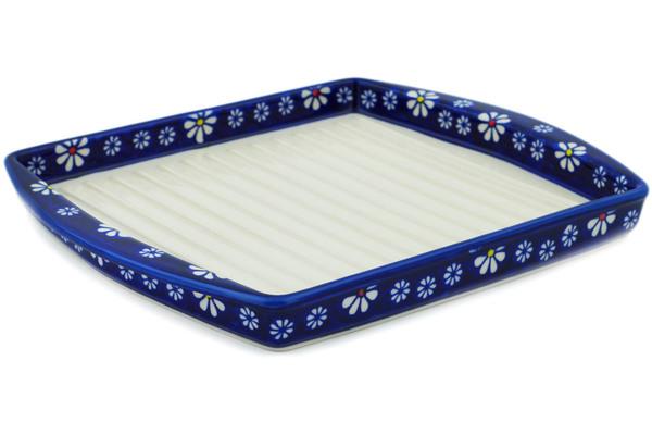 Platters | Manufaktura Bacon Platter 10" Daisy Jazz UNIKAT Bakeware Manufaktura