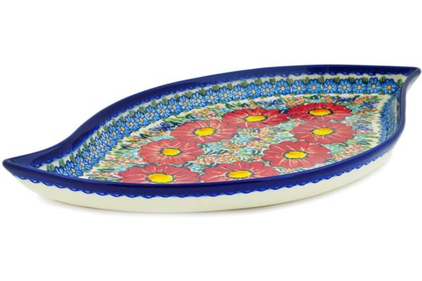 Platters | Vena Platter 18" Red Hibiscus UNIKAT Plates & Platters Platters