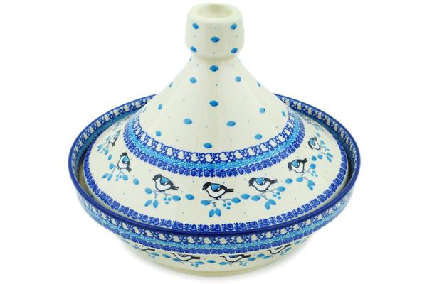 Pots | Ceramika Artystyczna Tagine Pot 57 oz Winter Sparrow Bakeware Ceramika Artystyczna