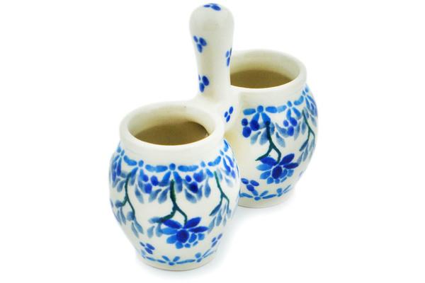 Salt and Pepper Sets | Ceramika Artystyczna Toothpick Holder 3" Blue Grapevine Kitchen & Dining Ceramika Artystyczna