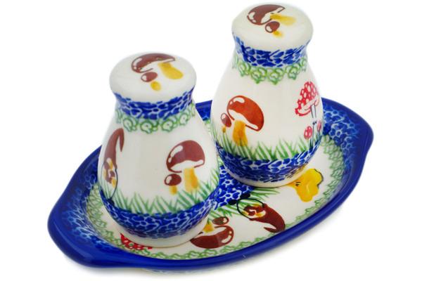 Salt and Pepper Sets | Ceramika Nina Salt and Pepper Set Mushroom Garden Kitchen & Dining Ceramika Nina