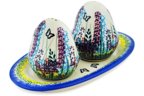 Salt and Pepper Sets | Dalia Salt and Pepper Set 7" Long Lavender UNIKAT Kitchen & Dining Dalia