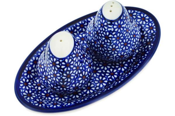 Salt and Pepper Sets | Zaklady Ceramiczne Salt and Pepper Set 7" Dizzy Daisies Kitchen & Dining Salt & Pepper Sets