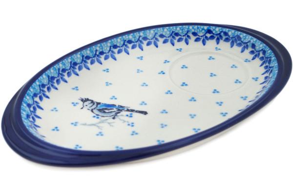 Saucers | Ceramika Artystyczna Saucer 9" Blue Grove Kitchen & Dining Ceramika Artystyczna