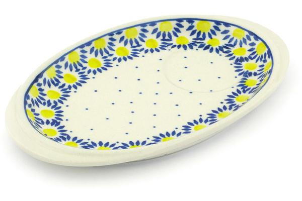 Saucers | Ceramika Artystyczna Saucer 9" Radiant Scales Kitchen & Dining Ceramika Artystyczna