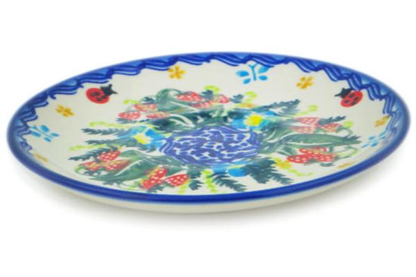 Saucers | Ceramika Bona Saucer 5" SpringGarden Berries UNIKAT Kitchen & Dining Ceramika Bona