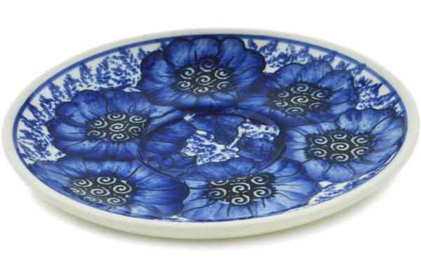 Saucers | Ceramika Bona Saucer 5" Sugar Cobalt Poppies Kitchen & Dining Ceramika Bona