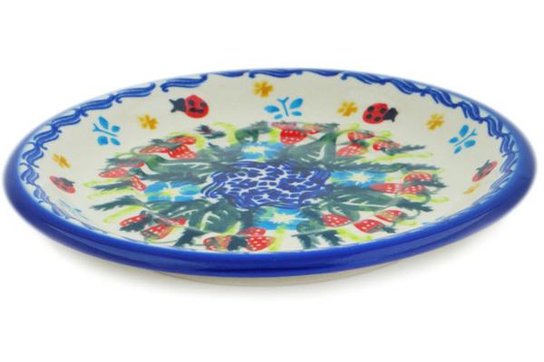 Saucers | Ceramika Bona Saucer 6" SpringGarden Berries UNIKAT Kitchen & Dining Ceramika Bona