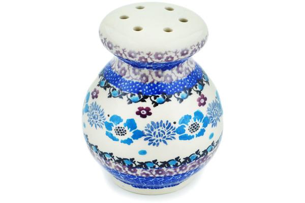 Shakers | Ceramika Artystyczna Parmesan Shaker 4" Blooming Blues Kitchen & Dining Ceramika Artystyczna