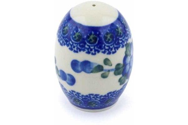 Shakers | Ceramika Artystyczna Pepper Shaker 2" Blue Poppies Kitchen & Dining Ceramika Artystyczna