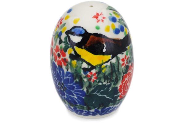 Shakers | Ceramika Artystyczna Pepper Shaker 2" Garden Bird UNIKAT Kitchen & Dining Ceramika Artystyczna