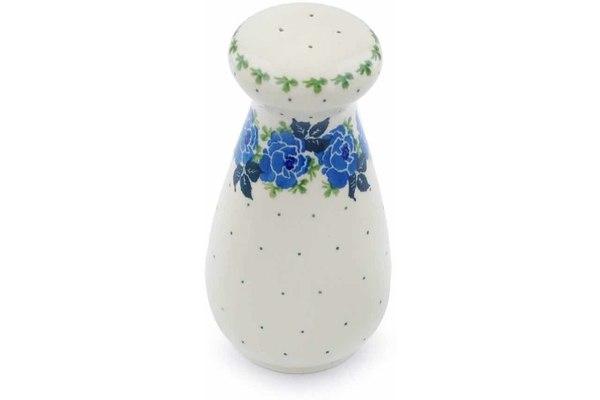 Shakers | Ceramika Artystyczna Salt Shaker 6" Blue Rose Kitchen & Dining Ceramika Artystyczna