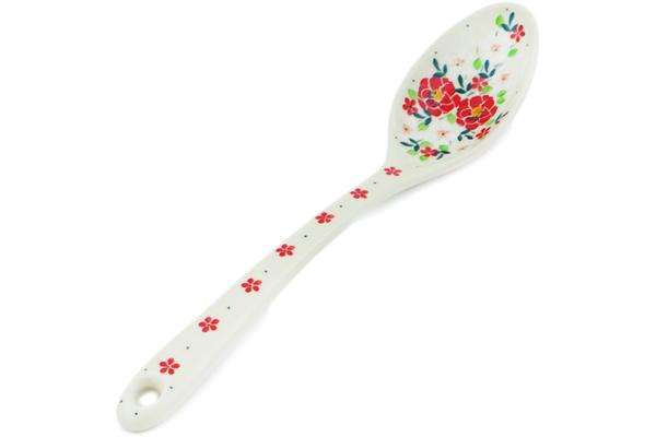 Spoons | Ceramika Artystyczna Serving Spoon 13" Festive Misteltoe UNIKAT Kitchen & Dining Ceramika Artystyczna