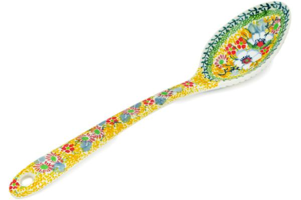 Spoons | Ceramika Artystyczna Serving Spoon 13" Sunset Fields UNIKAT Kitchen & Dining Ceramika Artystyczna