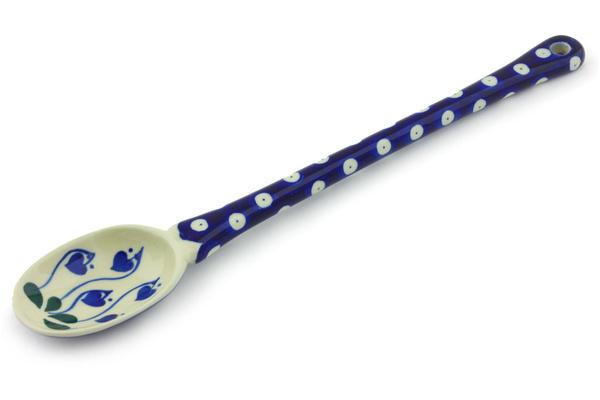 Spoons | Ceramika Artystyczna Spoon 12" Bleeding Heart Peacock Kitchen & Dining Ceramika Artystyczna