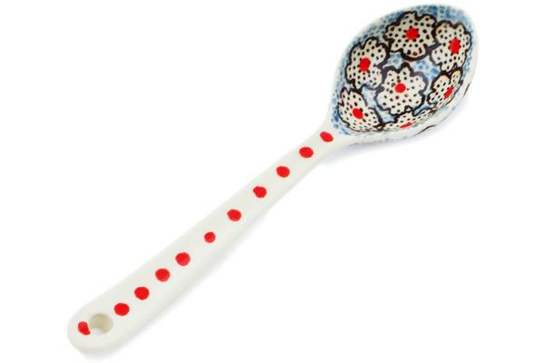 Spoons | Ceramika Artystyczna Spoon 6" Black Daisies UNIKAT Kitchen & Dining Ceramika Artystyczna