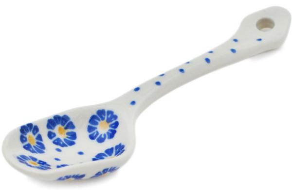 Spoons | Ceramika Artystyczna Sugar Spoon Blue Zinnia Kitchen & Dining Ceramika Artystyczna