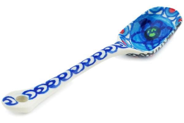 Spoons | Ceramika Artystyczna Sugar Spoon Blueberry Flowers UNIKAT Kitchen & Dining Ceramika Artystyczna