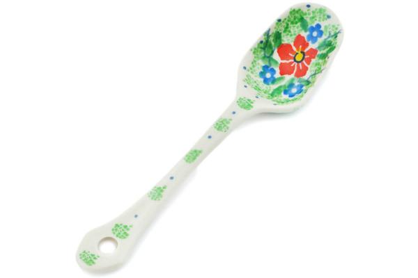 Spoons | Ceramika Artystyczna Sugar Spoon Lovely Hibiscus UNIKAT Kitchen & Dining Ceramika Artystyczna