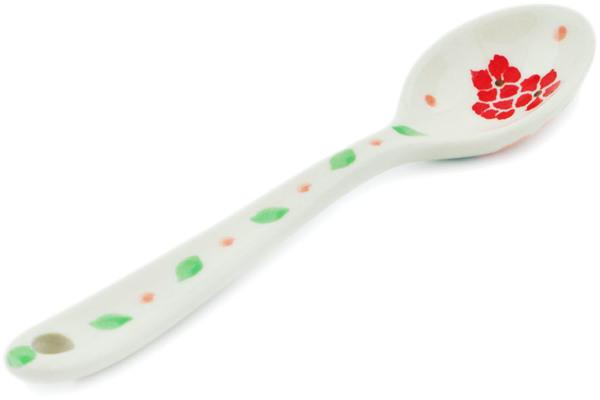 Spoons | Ceramika Artystyczna Sugar Spoon Rosey Starburst Poppy UNIKAT Kitchen & Dining Ceramika Artystyczna