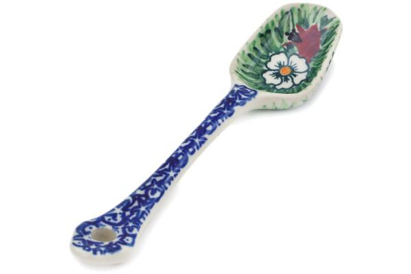 Spoons | Ceramika Artystyczna Sugar Spoon Scarlet Flora UNIKAT Kitchen & Dining Ceramika Artystyczna