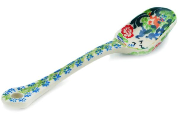 Spoons | Ceramika Artystyczna Sugar Spoon Silver Dove Delight UNIKAT Kitchen & Dining Ceramika Artystyczna