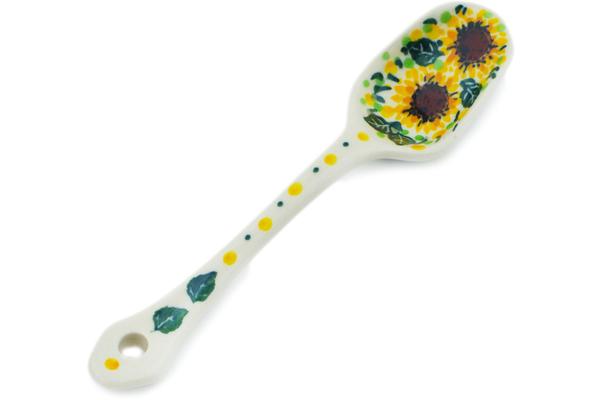 Spoons | Ceramika Artystyczna Sugar Spoon Summer Sunflower UNIKAT Kitchen & Dining Ceramika Artystyczna