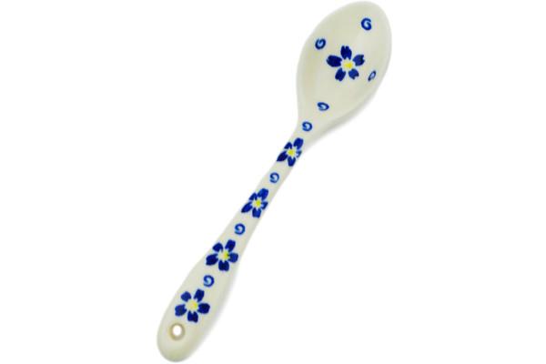 Spoons | Ceramika Bona Spoon 6" Forget Me Not Swirls Kitchen & Dining Ceramika Bona