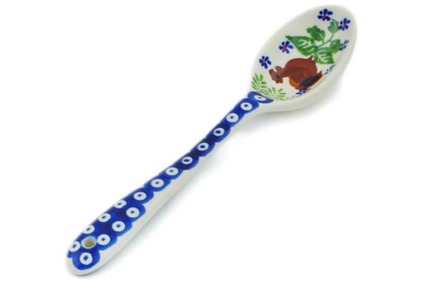 Spoons | Ceramika Bona Spoon 8" Spring Rooster Kitchen & Dining Ceramika Bona