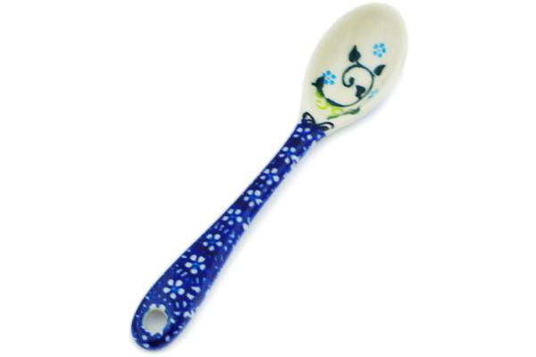 Spoons | Dalia Spoon 6" Cobalt Hydrangea UNIKAT Kitchen & Dining Dalia