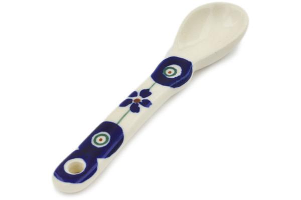 Spoons | Zaklady Ceramiczne Spoon 4" Flowering Peacock Kitchen & Dining Spoons