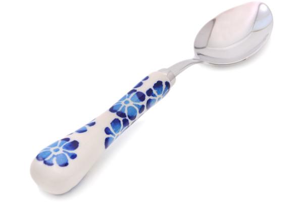 Spoons | Zaklady Ceramiczne Stainless Steel Spoon 8" Tropical Blues Kitchen & Dining Spoons