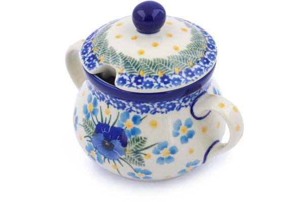 Sugar Bowls | Ceramika Artystyczna Sugar Bowl 7 oz Blue Dreams Serving Dishes Ceramika Artystyczna