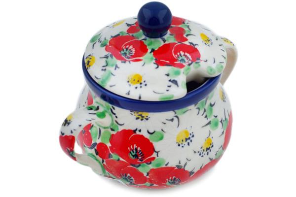 Sugar Bowls | Ceramika Artystyczna Sugar Bowl 7 oz Spring Blossom Harmony UNIKAT Serving Dishes Ceramika Artystyczna