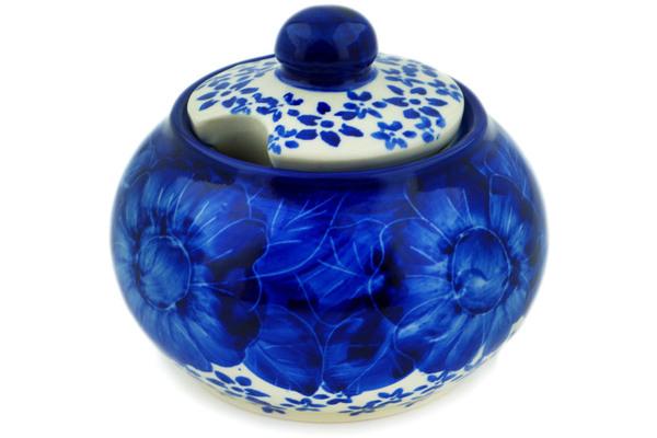 Sugar Bowls | Ceramika Bona Sugar Bowl 12 oz Divine Cobalt UNIKAT Serving Dishes Ceramika Bona