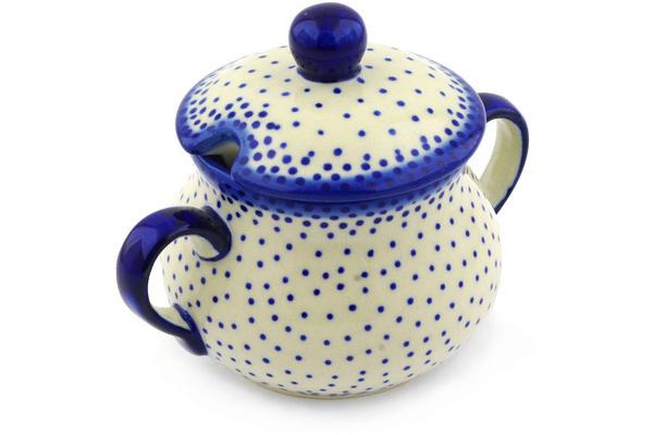 Sugar Bowls | Manufaktura Sugar Bowl 3 oz Misty Blue UNIKAT Serving Dishes Manufaktura