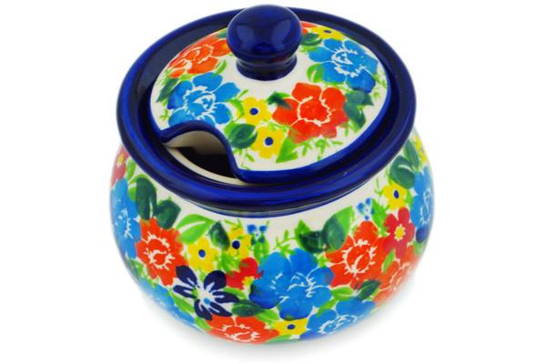 Sugar Bowls | Marianna Sugar Bowl 7 oz Bright Wildflowers UNIKAT Serving Dishes Marianna