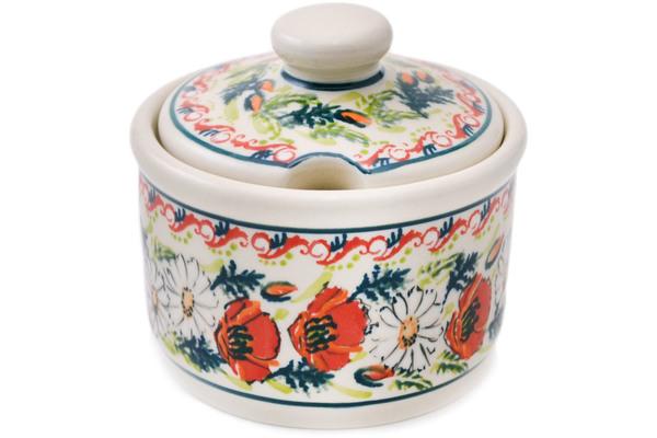 Sugar Bowls | Zaklady Ceramiczne Sugar Bowl 10 oz Poppy-go-round UNIKAT Serving Dishes Sugar Bowls